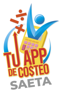 logo tu app de costeo saeta